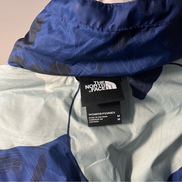 The North Face Jacket Womens Medium Down Blue Puffer Jacket - Picture 7 of 7